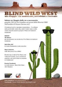 Blind wild west - Locandina