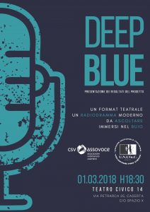 Locandina del progetto "Deep Blue"