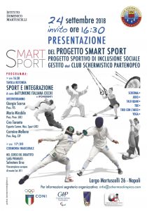 invito inaugurazione e tavola rotonda del progetto "Smart Sport"