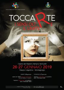 Locandina dell'evento "ToccaRte - I sensi oltre il limite"